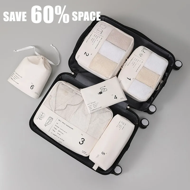 Portable Travel Bag Suitcase Organizer Bags Luggage Packing Cubes For Shoes Clothes Luggage Organizer Makeup Bag maletas viaje