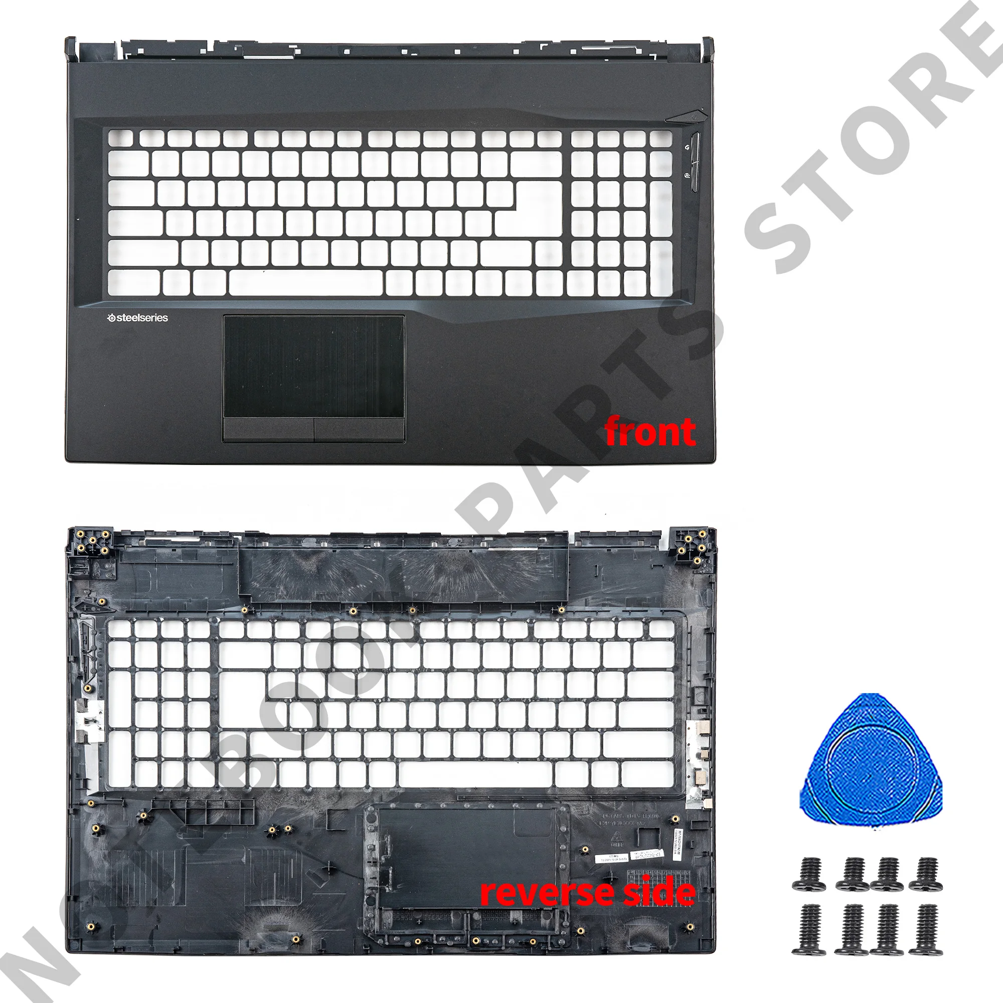 New For MSI GL75 Leopard MS-17E2/E4/E5 MS-17E7 LCD Back Cover Top Lid Bezel Hinges Palmrest Bottom Notebook Parts Replacement