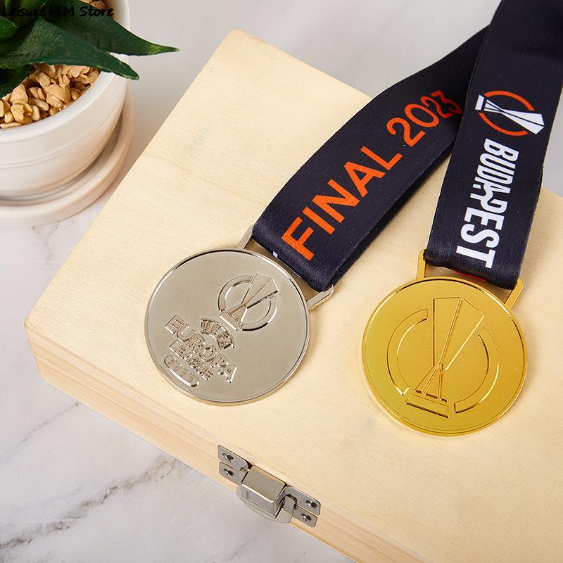 2023/2022 The Europa League Champions Medal Metal Medal Replica Medals Gold Medal Football Souvenirs Fans Collection