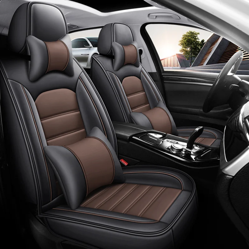 Universal Style Car Seat Cover for Citroen C4 C4-Aircross C4Pscasso C5 C6 Car Accessories Interior Details Seat Protector