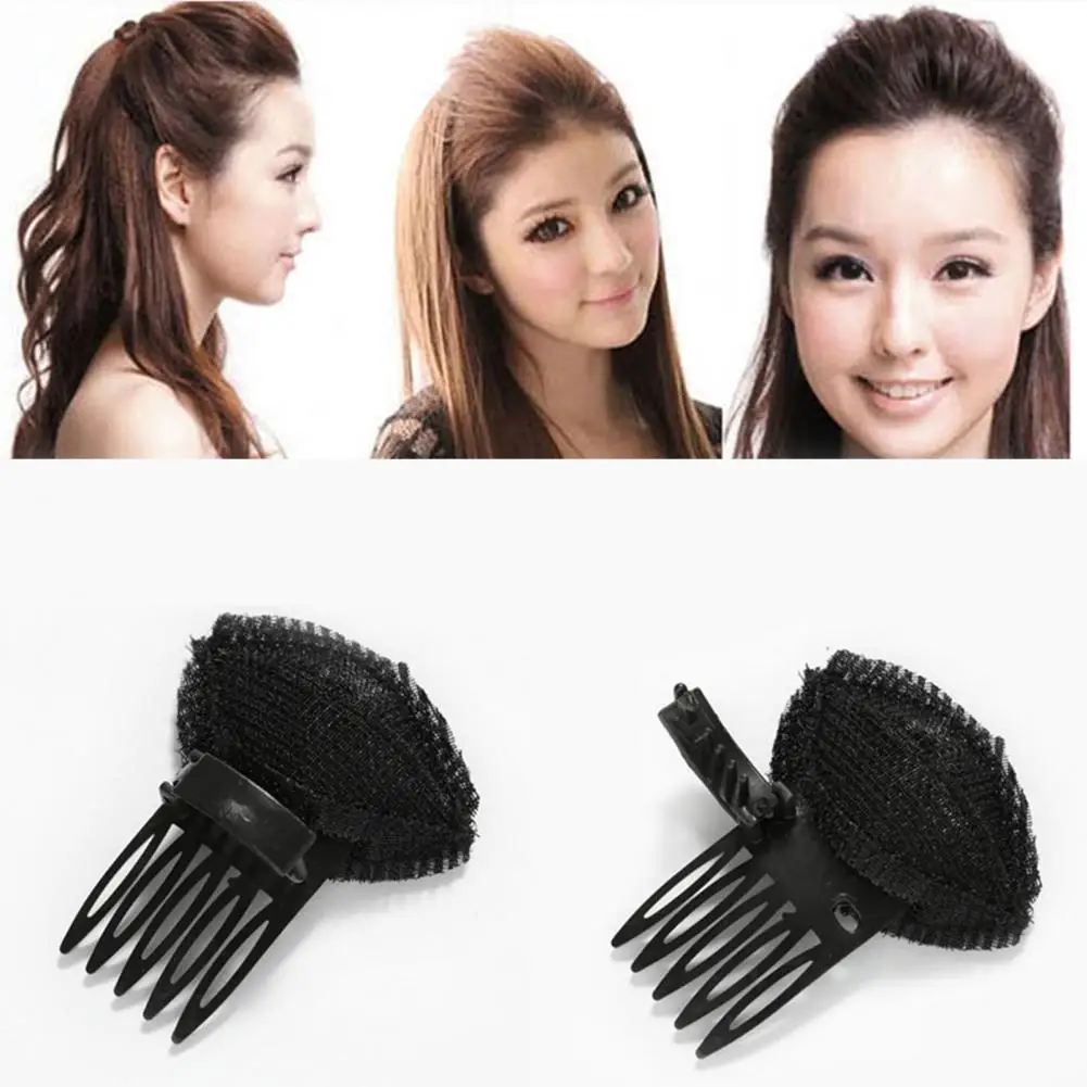8Pcs/Set Hair Pads Hair Volume Increase Puff Reusable Hair Fluffy Sponge Bump Up Hair Base Styling Insert Tool for Women