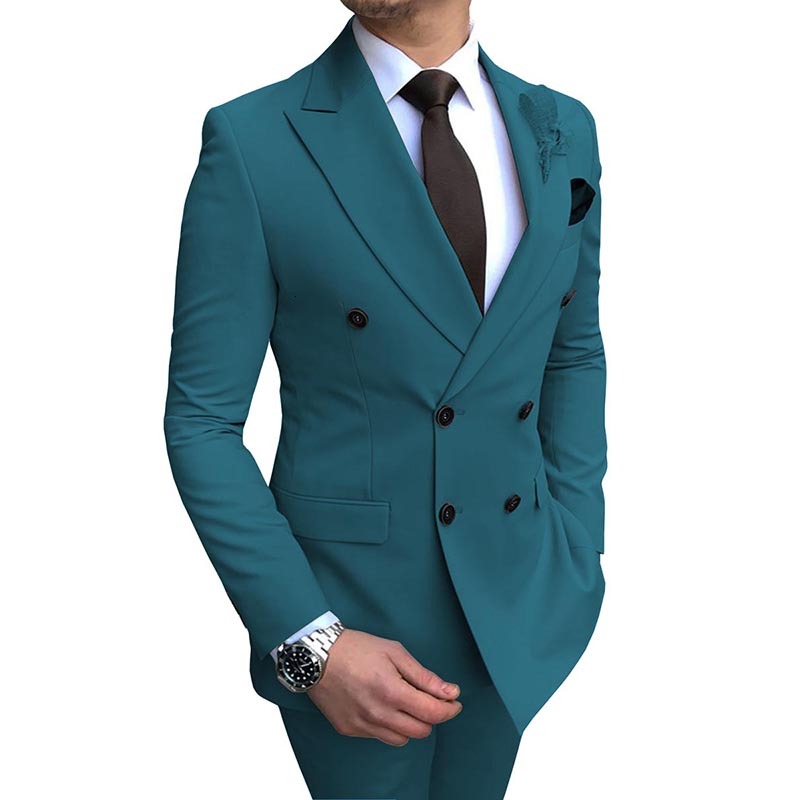 Army Green Formal Business Wedding Suits For Men Best Man Blazer Groom Tuxedos Slim Fit Costume Homme Mariage