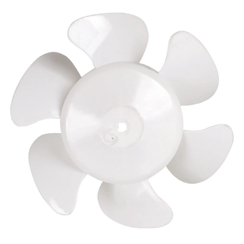 Plastic Fan Blades Replacement, 6in 8in 10in 12in White RV Bathroom Fan Blade Replacement for Camper Fan Blade Household
