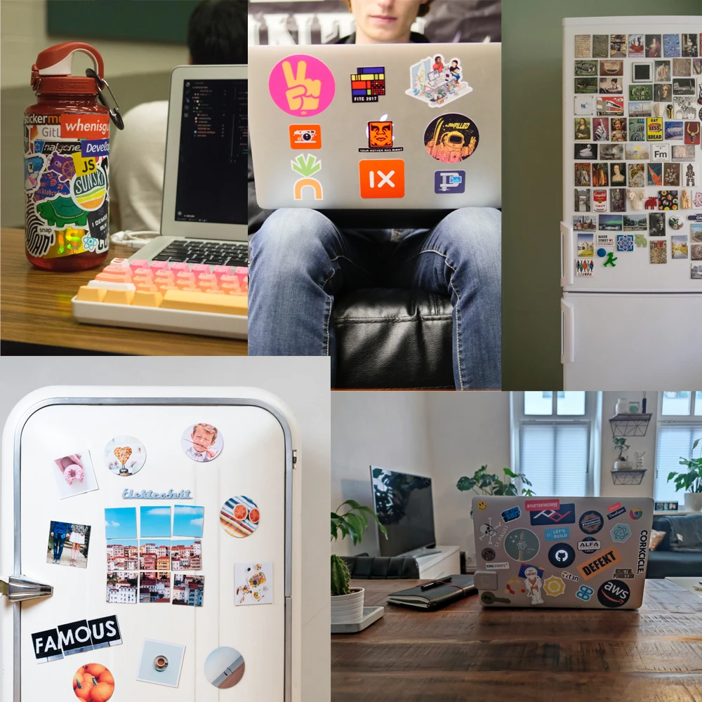 10/50/100PCS Various JDM Car Brand Motorcycle 2025 Stickers new For Refrigerator Helmet DIY Gift Box Bicycle Guitar Notebook Skate