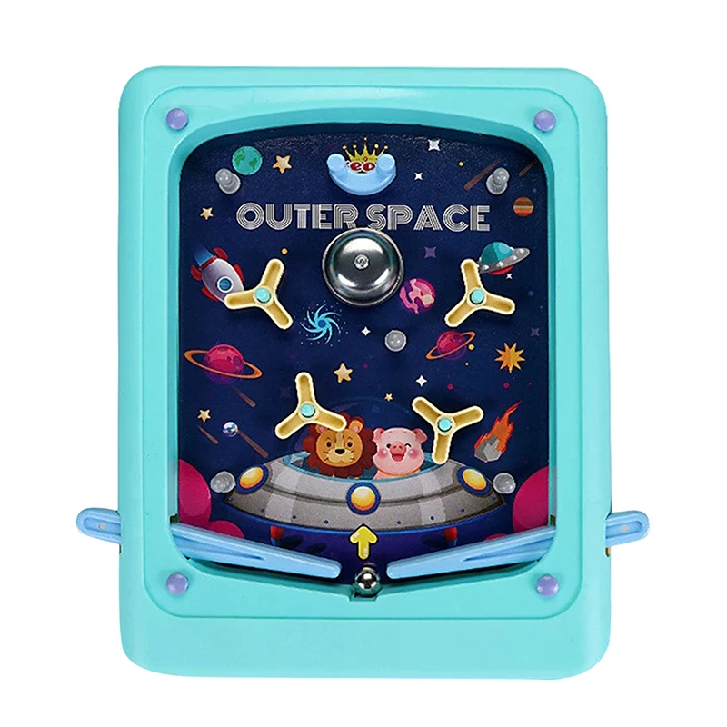 Children Pinball Games Desktop Pinball Game Machine Fun Parent-Kid Interactive Educational Toys Kids Table Shooting Board Games