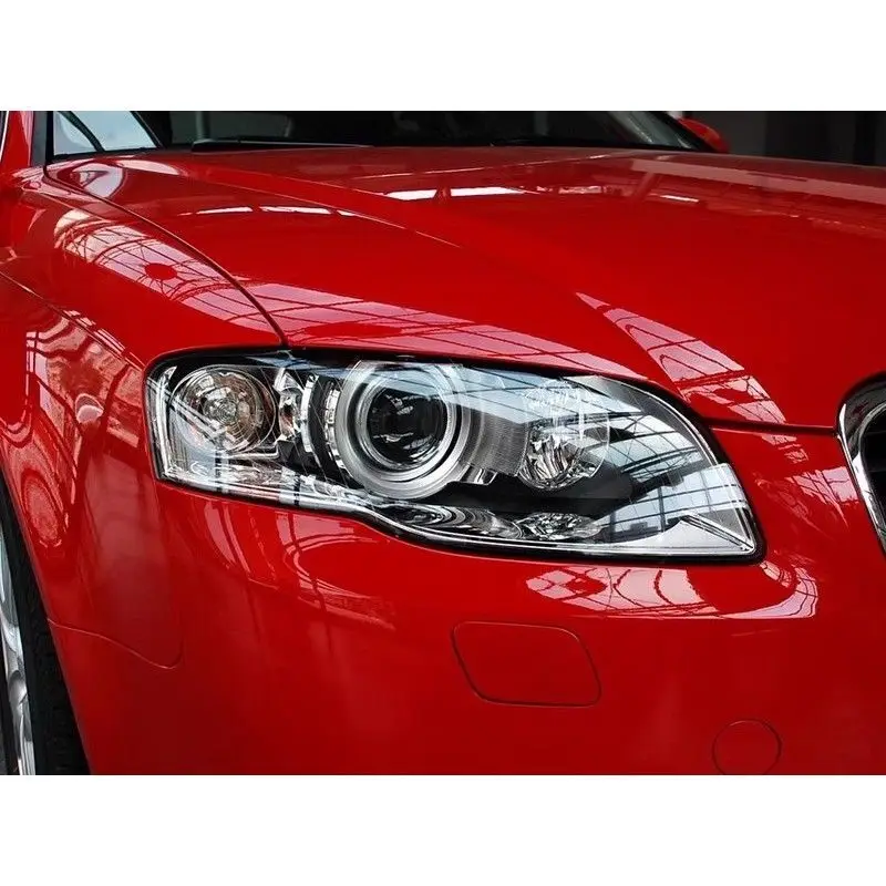 1 Pair Front Headlight Lens Cover For Audi A4 B7 S4 RS4 2006 2007 2008 Transparent Lampshade Clear Headlamp Cover Shell