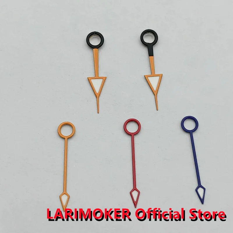 LARIMOKER Green Light GMT watch hands fit Mingzhu DG 3804 Movement