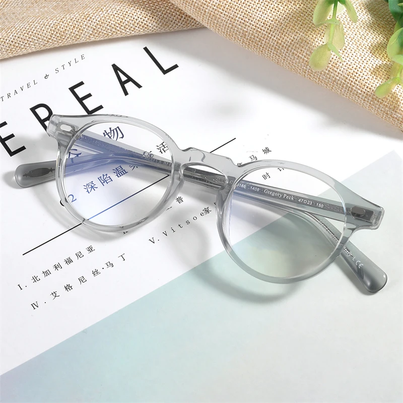 Vintage Optical Glasses Frame OV5186 Eyeglasses Gregory Peck OV 5186 Reading Glasses Women and Men Eyewear Frames