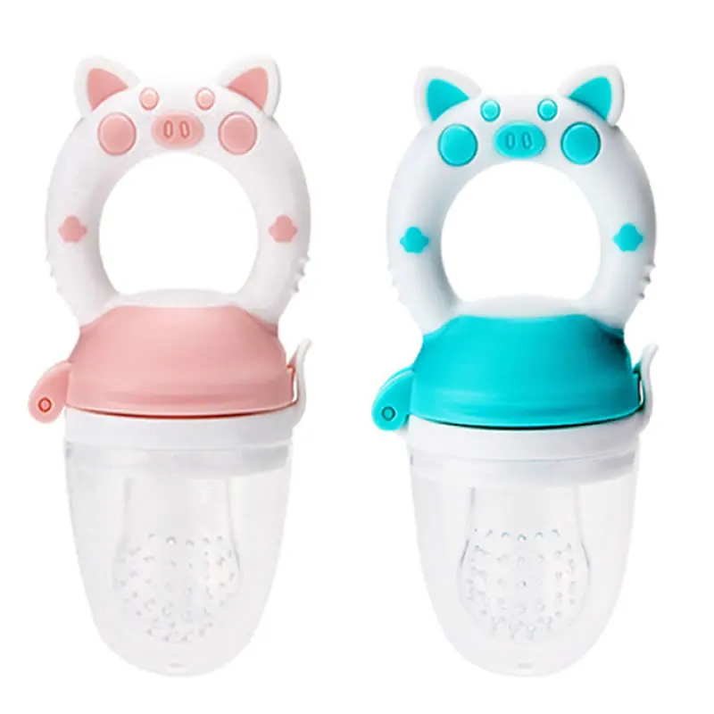 Baby Nipple Fruit Food Bite Feeder Baby Eat Juice Extractor Pacifier Auxiliary Food Molars Gum Nipple Newborn Soonther Pacifiers