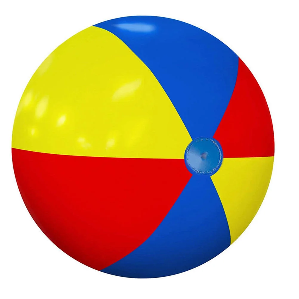 Big Beach Ball Balls PVC Play Large Inflatable Kids Summer Toys Pool Colorful Giant