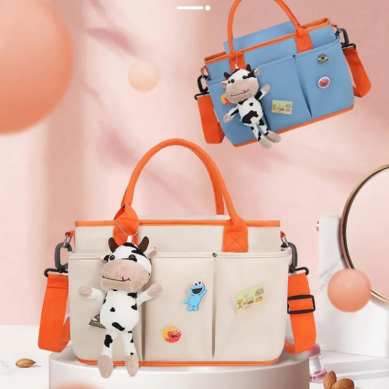 Portable Travel Baby Stroller Organizer Pouch Mommy Diaper Bag Babies Diaper Shoulder Messenger Bag