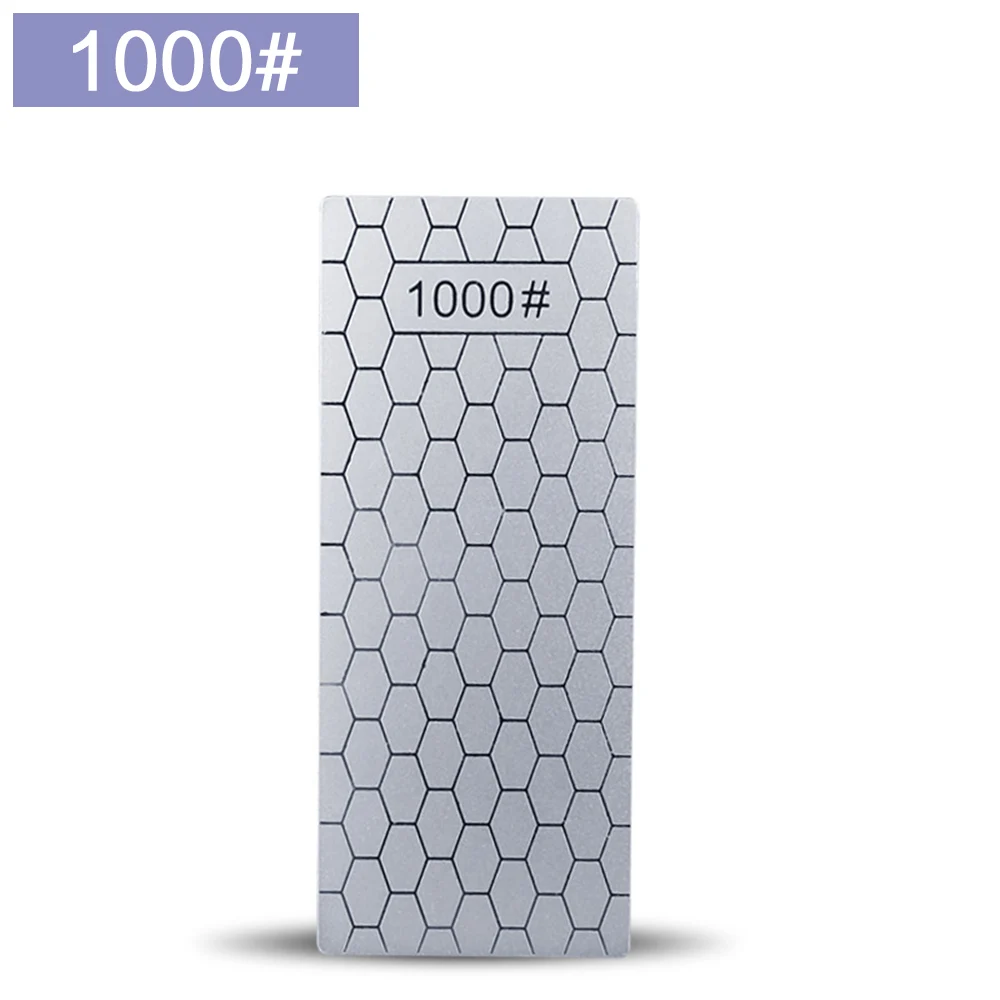 STONEGO Diamond Knife Sharpener Stone 400#/600#/1000# Ultra-thin Honeycomb Surface Whetstone Grindstone for Sharpening Knives