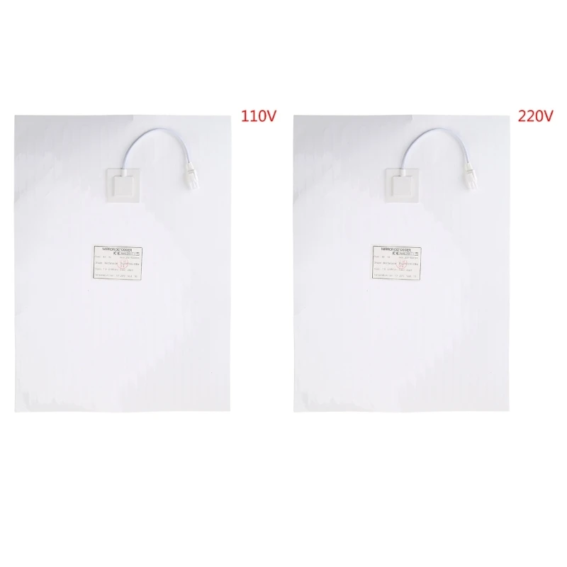 Bathroom Shower Mirror Protective Film Anti Fog new Window 2025 Electronic Heating Film for Shower Room Mirror