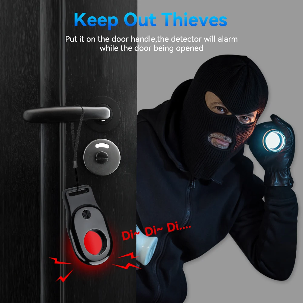 Hollarm Anti Candid Camera Detector For Outdoor Travel Hotel Rental Anti-Theft Camera LED IR Alarm Hidden Camera Detector