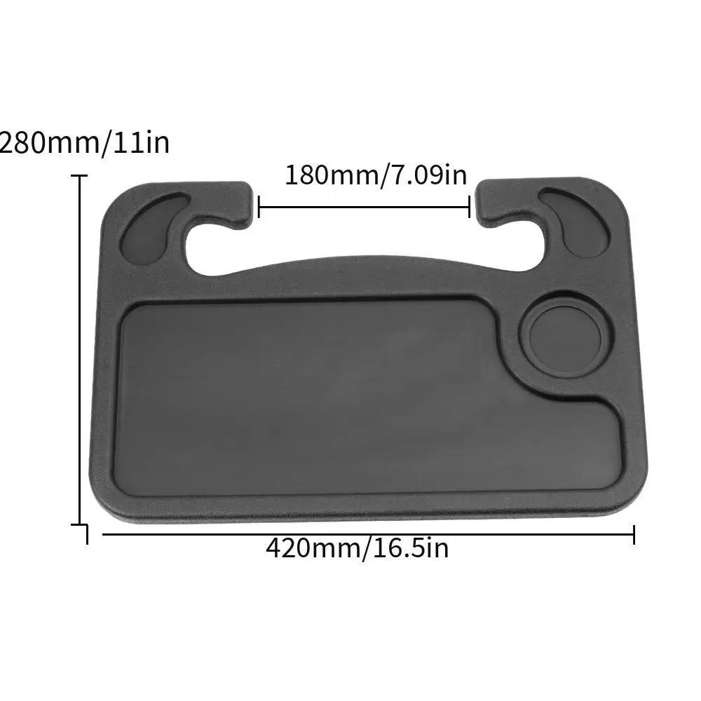 Multifunctional Car Steering Tray Table Eat Work Portable Car Laptop Computer Desk Mount Stand Car Steering Wheel Dining Table