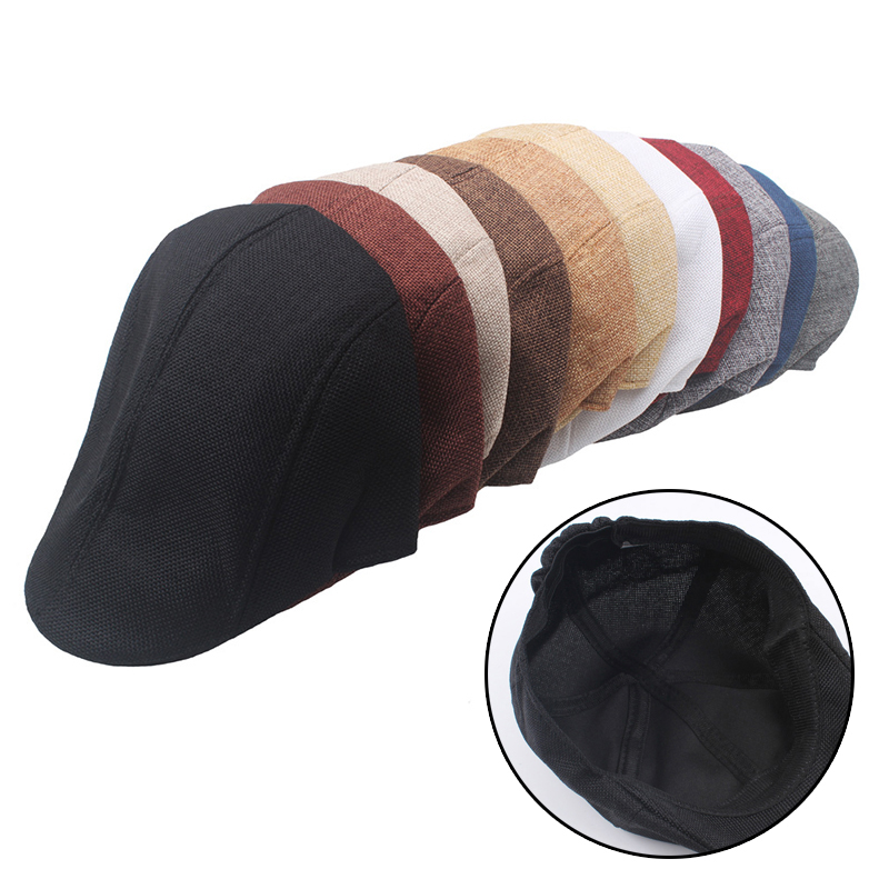 Classic Grey Newsboy Cap For Men Vintage Gatsbay Hat Irish Outdoor Cabbie Beret Spring 2025 Painter Hat new Driver Hat Beret For Male