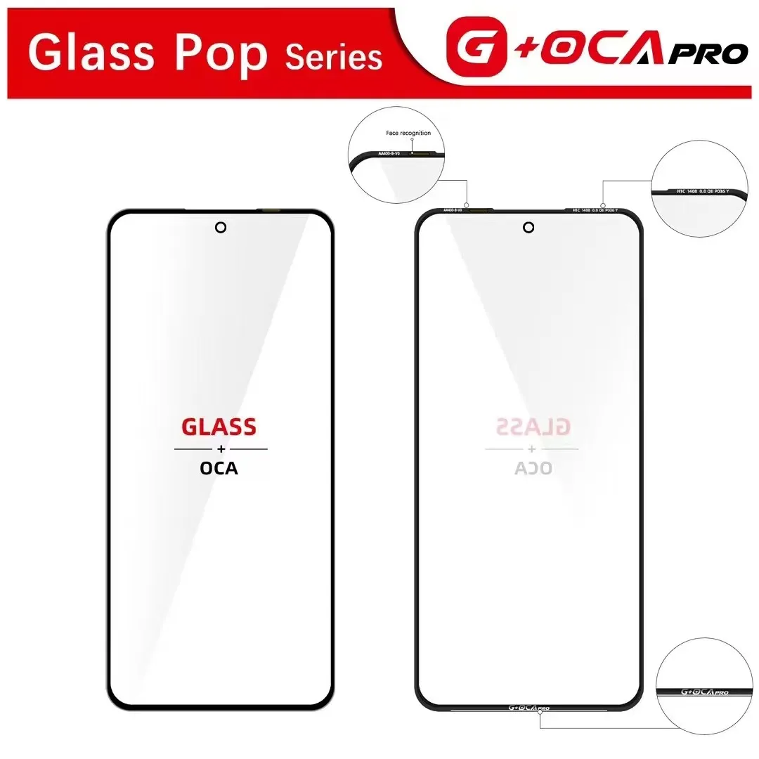 10xG+OCA PRO For MOTOROLA MOTO Edge 30 40 G14 G22 G34 G54 G60 G73 G84 LCD Screen Front Touch Glass+OCA replacement