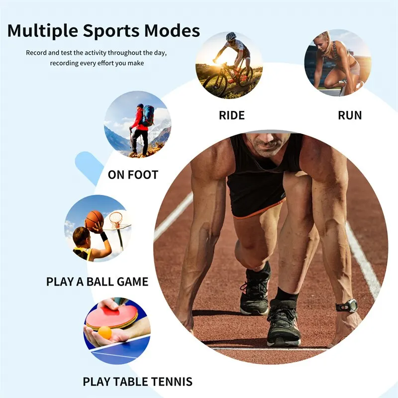 Smartwatch, Sports Mode, Music Control, Sports Smartwatch Compatible with IOS and