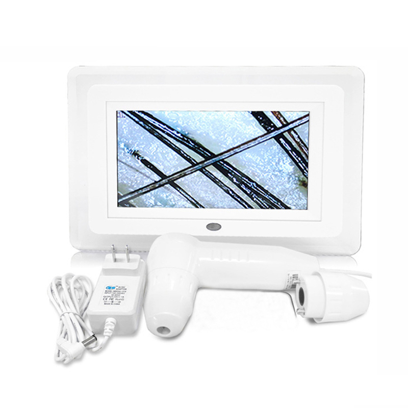 cca Professional Hair New UV Skin Follicle Detector Magnifying Analyzer Scalp Pigment Inch X Tester Beauty Salon