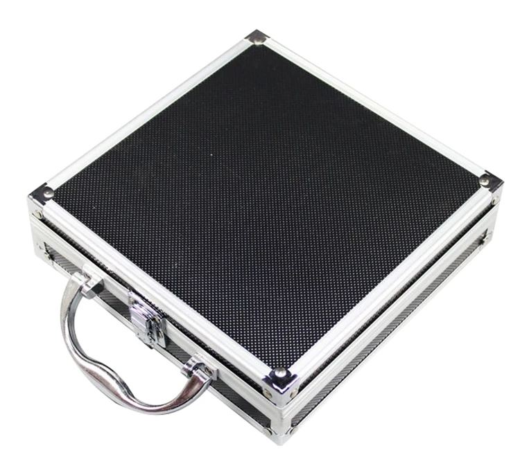 Tool Box Mini Case Aluminum Alloy Storage Box Metal Frame Packaging Toolbox Gift Box