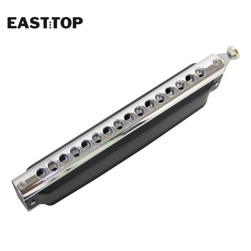 EASTTOP T16-64K 16 Holes 64 Tones Chromatic Harmonica Mouth Organ Key C Professional Chromatic Harp Musical Instruments