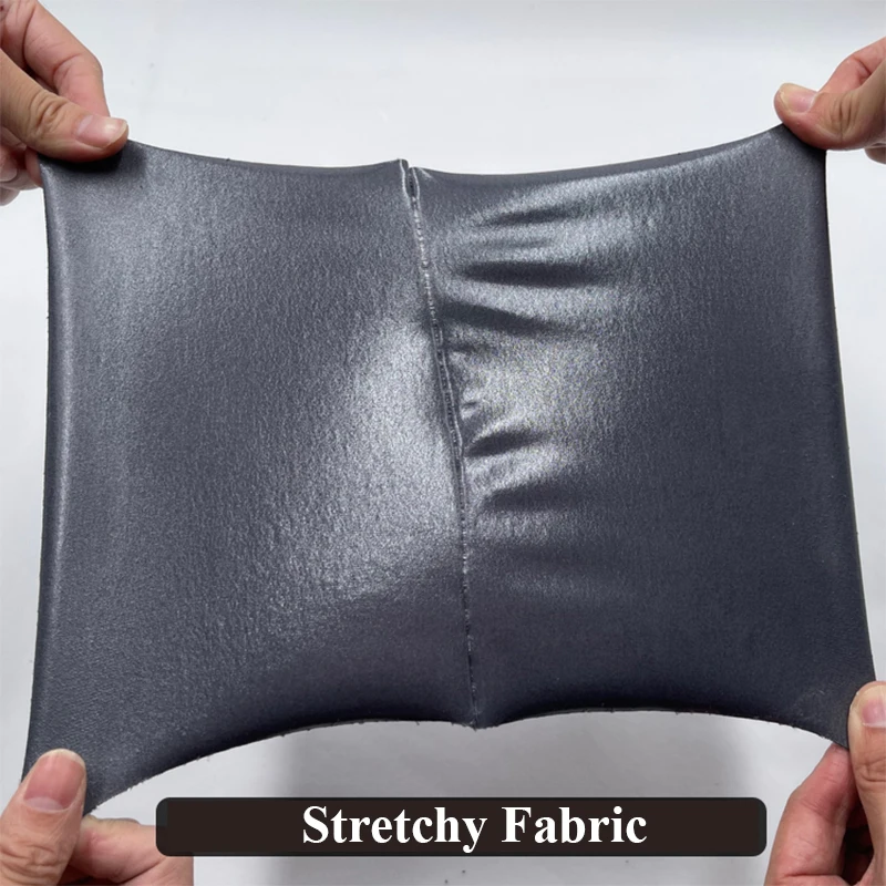 Suede Leather Self-Adhesive Repair Patch Large Size 50x140cm Black Car Decor Couches Refinisher Patch