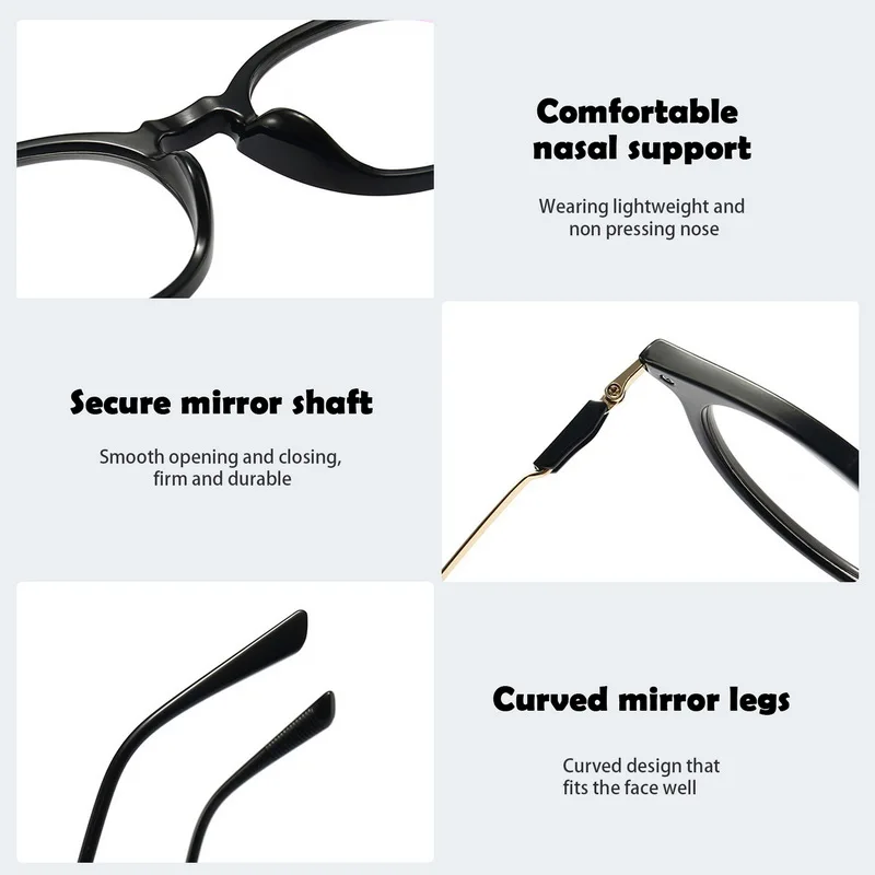 2023 Anti Blue Light HD Reading Glasses Women Men Universal Metal Round Frame Retro Classic Presbyopic Glasses 13 Colors Eyewear