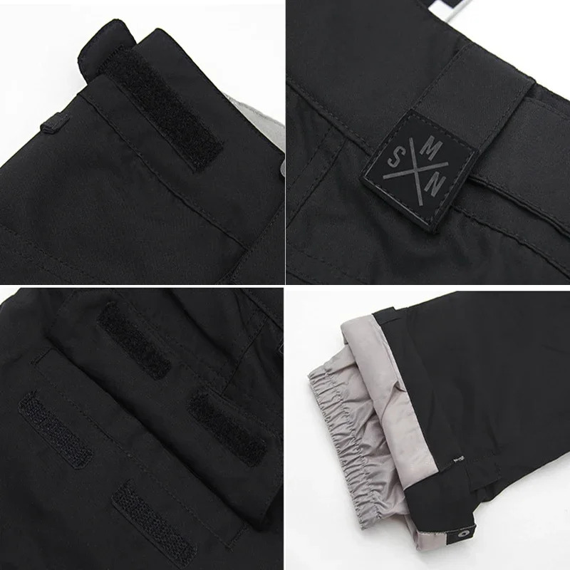 2025 Women Skiing Winter Outdoor Overalls Windproof Waterproof Snow Trousers Adult Warm Ski Pants Snowboard Sport Clothing