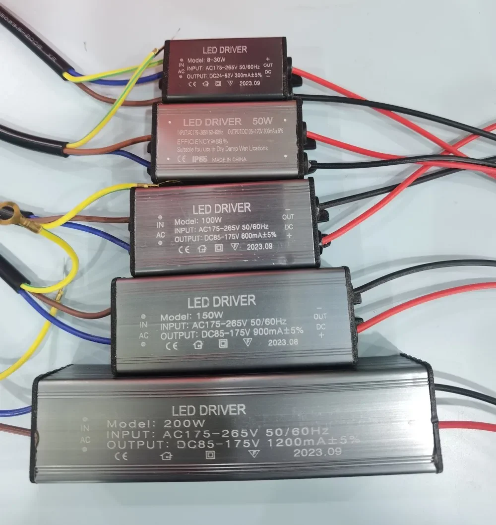 Driver ddmysmile Waterproof 8-30W/50W/100W/150W LED Power Supply Ip65 For Floodlight DIY Smile