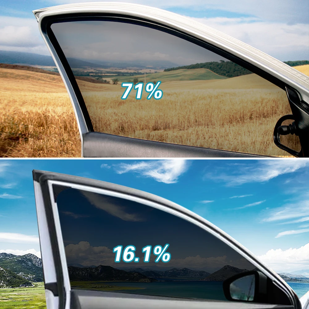 Anti Uv Car Protector Solar Film Antilook Sun Glass Window Foil 50x300CM Reflective Privaci Window Film Tint Sticker
