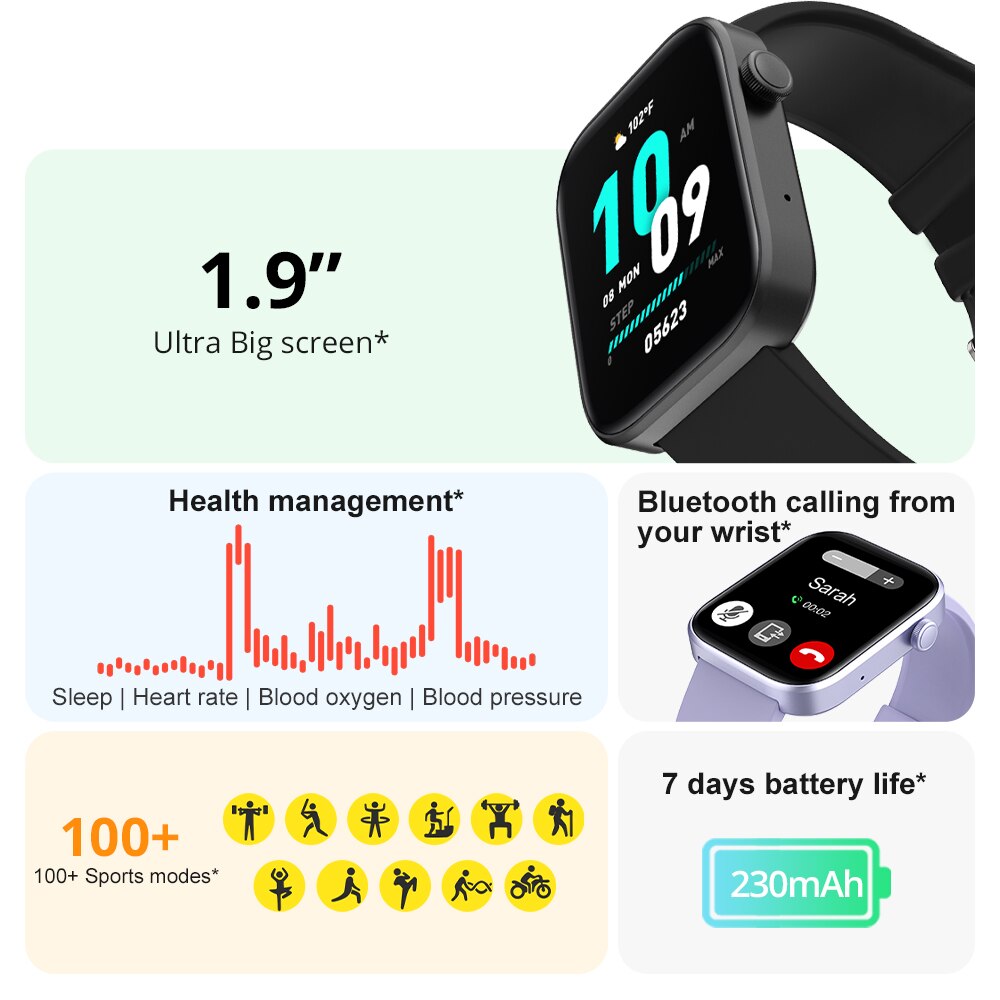 P71 Calling Smartwatch Voice Men Health Monitoring IP68 Waterproof Smart Notifications Voice Assistant Smart Watch Women smile