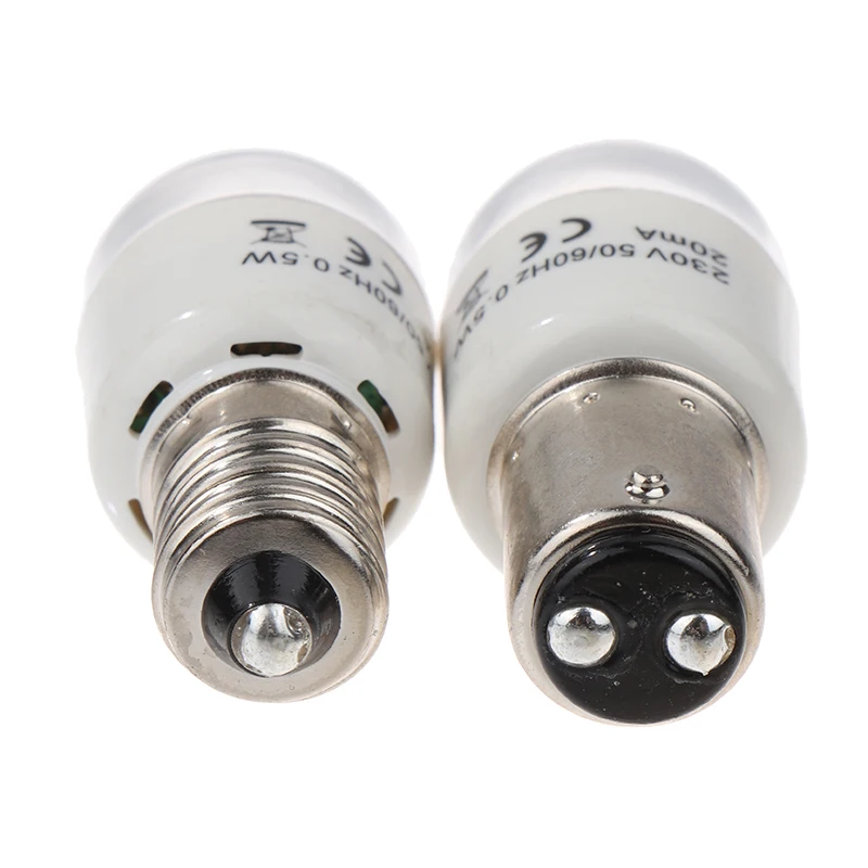 1pc Sewing LED Bulb BA15D/E14 Light Illuminate 0.5W AC 190-250W Lamp Home Sewing Machine