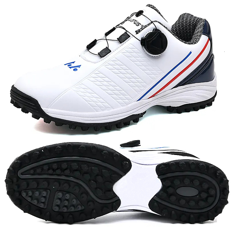 Men Professional Golfer Sport Mens Athletics Golf Turf Grass Golfing Shoes Male Walking Sneakers d6276