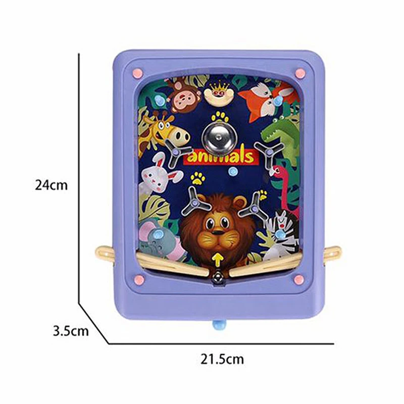 Children Pinball Games Desktop Pinball Game Machine Fun Parent-Kid Interactive Educational Toys Kids Table Shooting Board Games