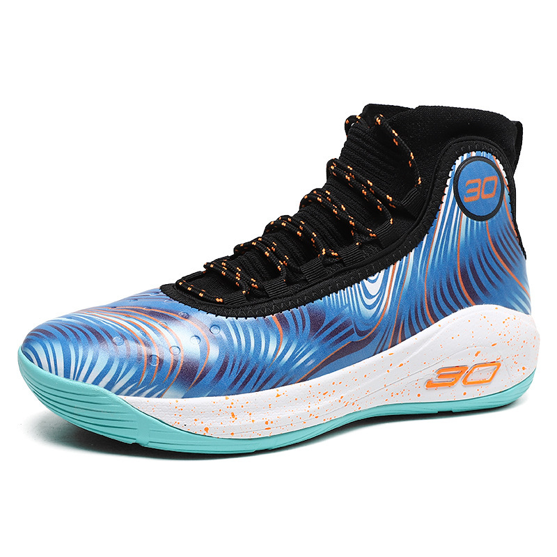 New Basketball Men's NEW hot High Top Breathable and Comfortable Sneakers Running Shoes Free shipping