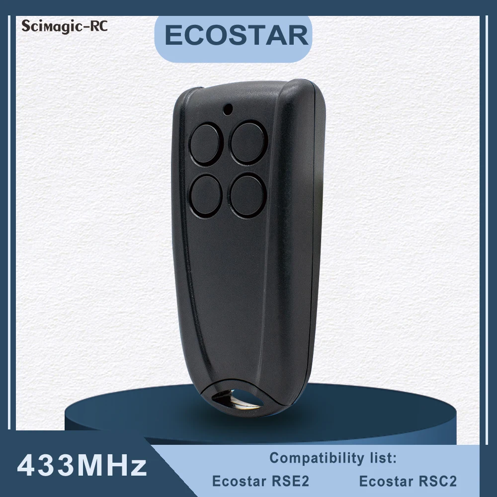 Remote Control for HORMANN ECOSTAR RSC2, RSE2 433,92Mhz Compatible ECOSTAR Transmitter Rolling Code 433 MHZ Garage Door Opene