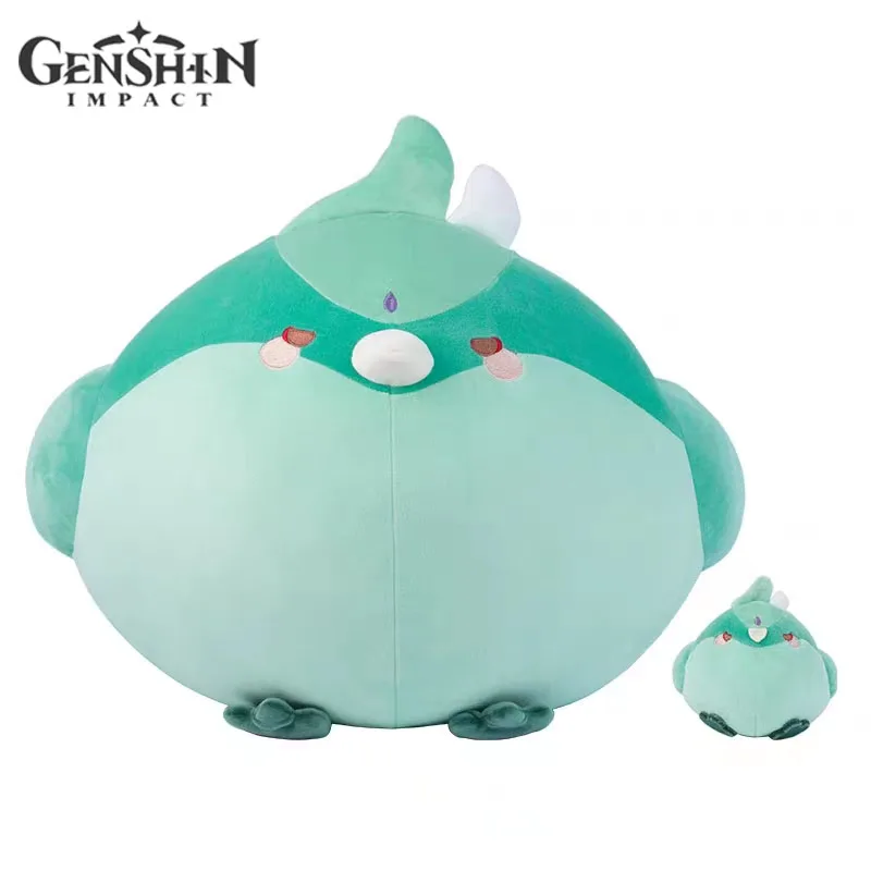 Genshin Impact Plush Toys Xiao Plushie Vigilant Yaksha Anime Green Bird Game Doll Toy Stuffed Pillow for Christmas Gifts
