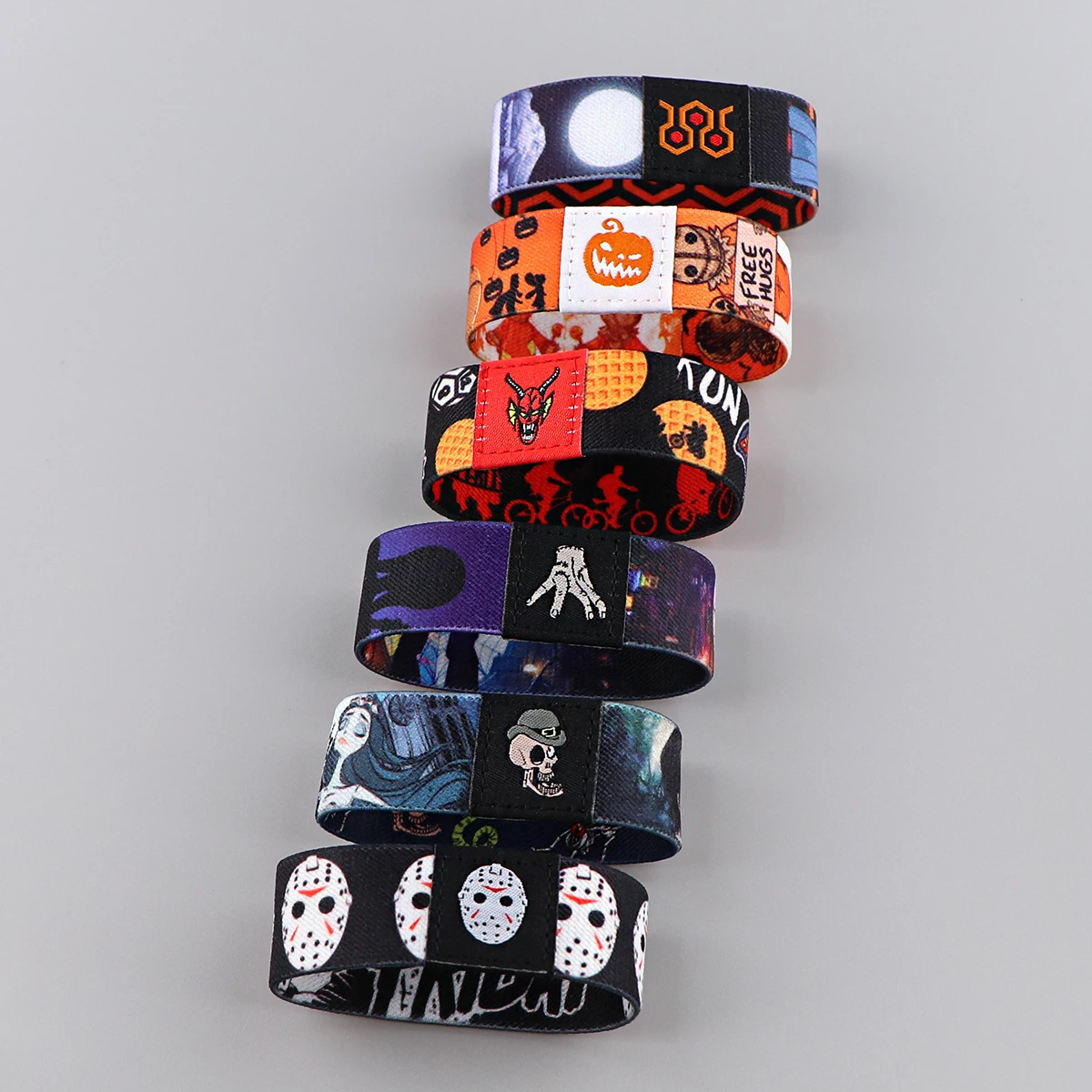 Halloween Wednesday Bracelets Bangles for Women Armband Stretch Wristband Adorn Jewelry Cosplay Accessories Fans Kids Gifts