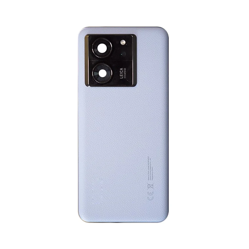 Original Rear Battery Cover Housing Door For Xiaomi 13T , 13T Pro Back Glass Lid Chassis + Camera Lens Smartphone Repair Parts