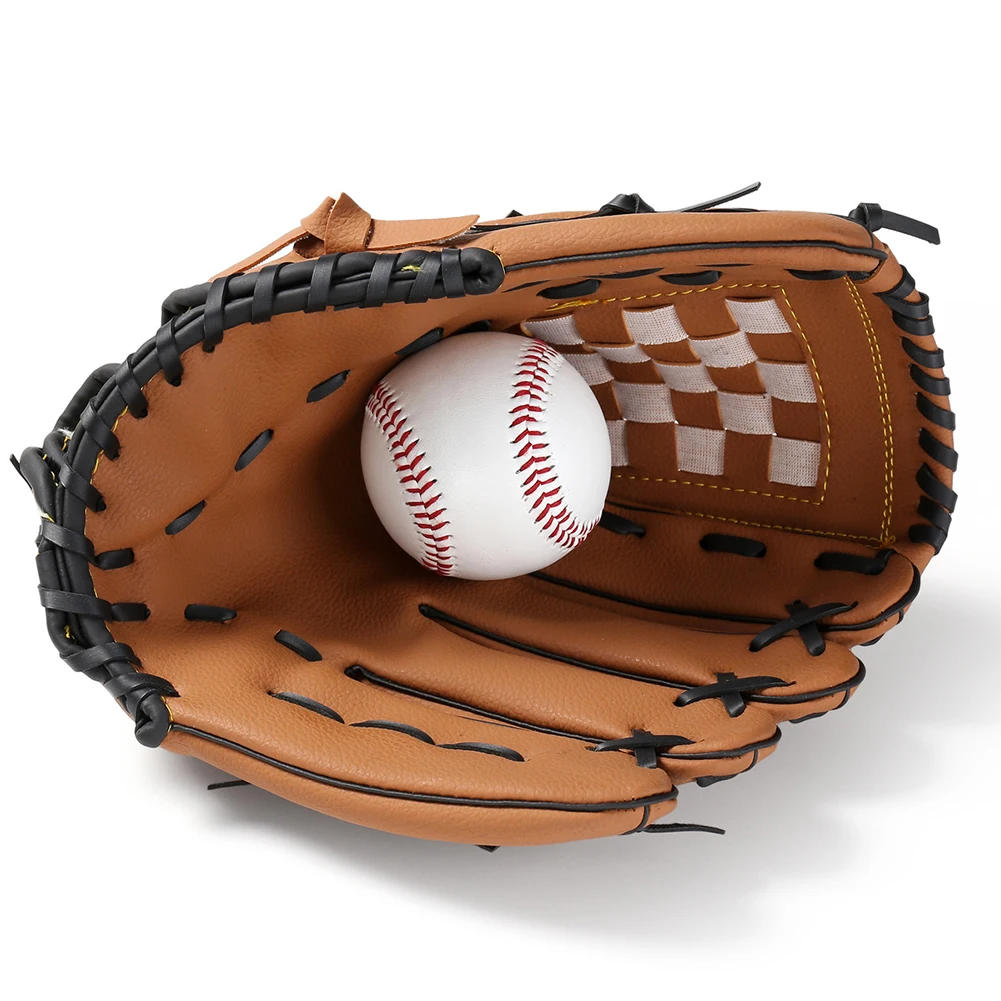 9.5~12.5inch Baseball Training Glove Outdoor Sport Softball Practice Gloves Kids/Adults Professional Baseball And Softball Mitt