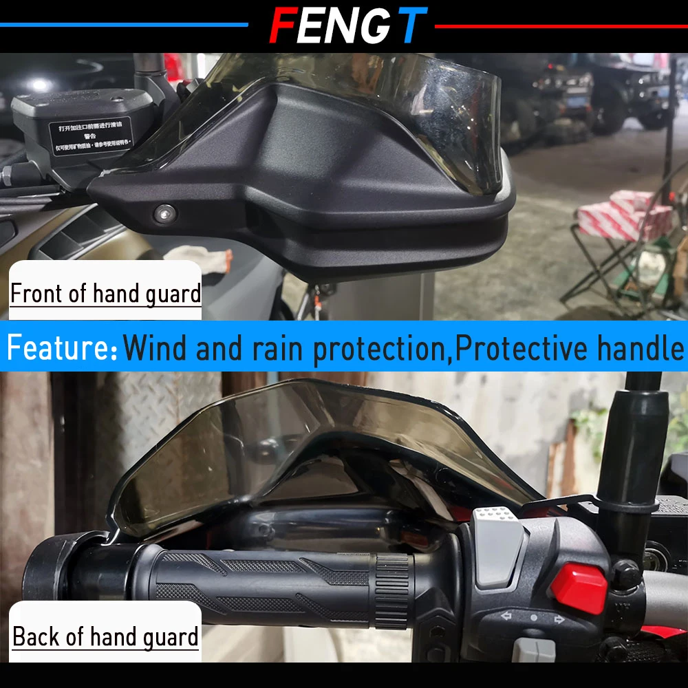 NEW SR 4 MAX Guard Motorcycle Handguards For Loncin VOGE SR4 MAX SR4MAX handlebar Hand Guards Protectors Accessories