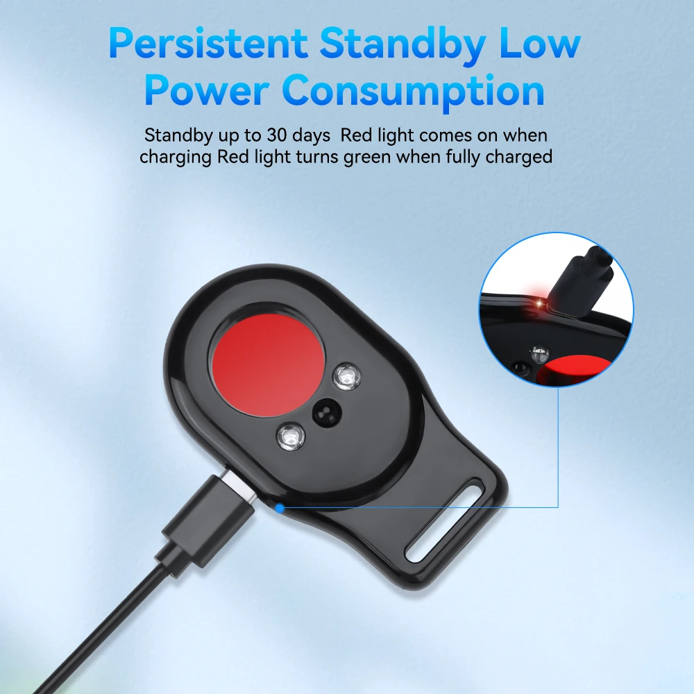 Hollarm Anti Candid Camera Detector For Outdoor Travel Hotel Rental Anti-Theft Camera LED IR Alarm Hidden Camera Detector