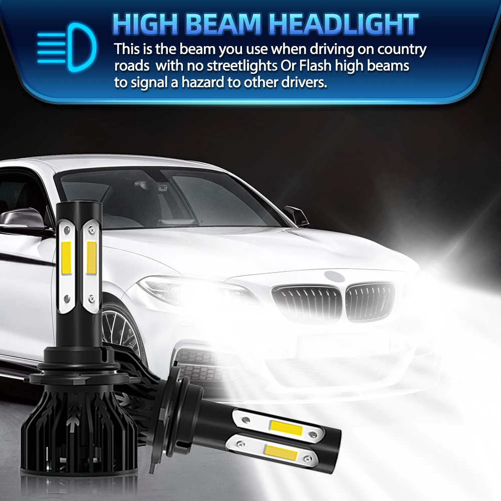 LED Headlight Bulbs H11 9005 HB3 Auto Lamp 360W 60000LM 9006 HB4 Car Fog Lights 12V For new Subaru Forester 2009 2025 2010 2011 2012 2013
