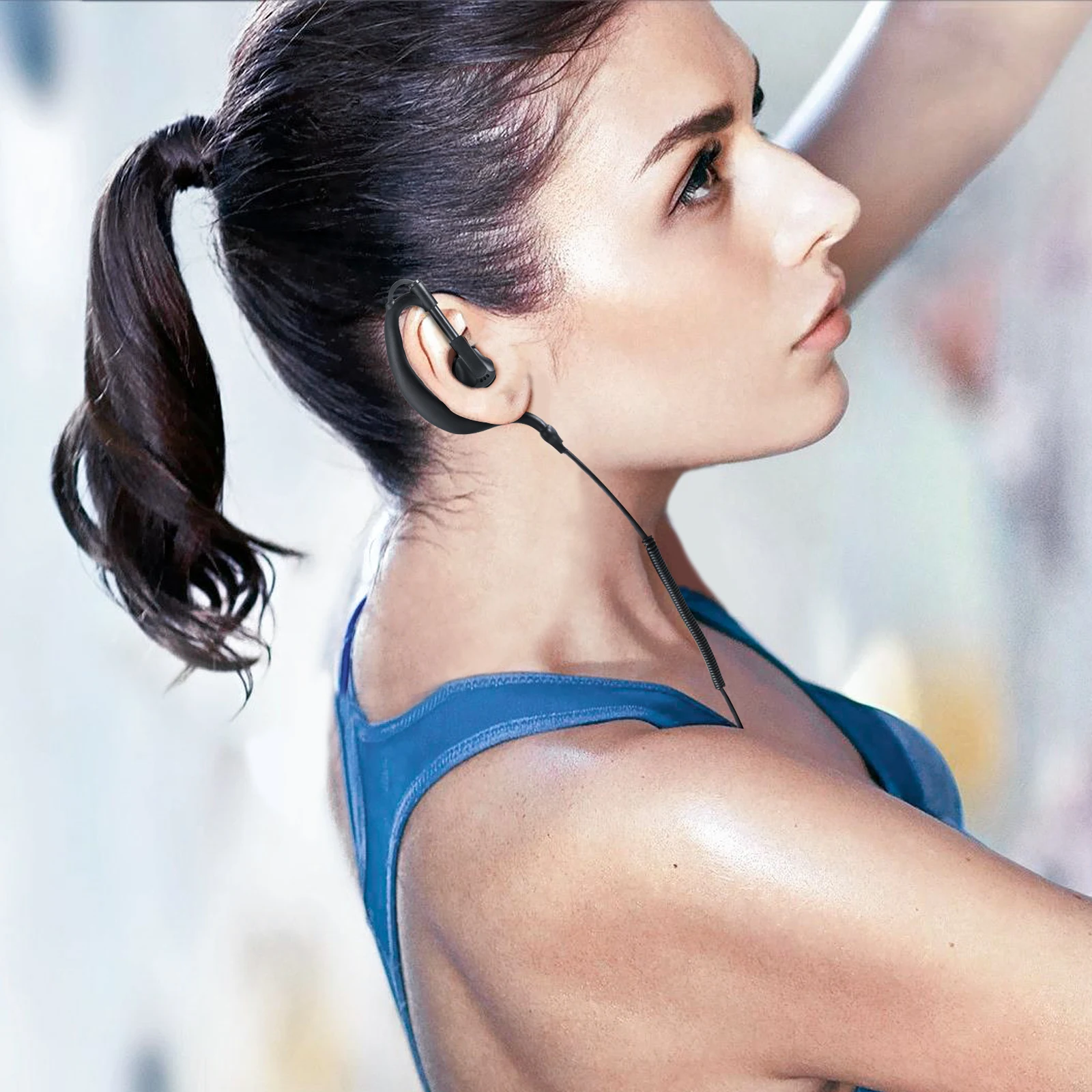 Wired Air Tube mm Earphones Listen Only Earpieces Clear Audio Cable Fitting Walkie Talkie Playing Device Radio Accessories 5