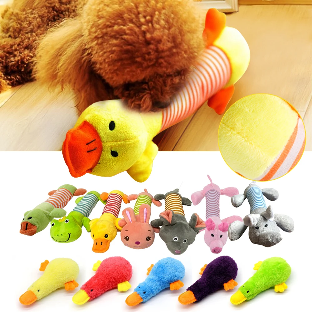 Pet Dog Toy Squeak Plush Toy For Dogs Supplies Fit for new All Puppy Pet 2025 Sound Toy Funny Durable Chew Molar Cute Toy Pets Supplies