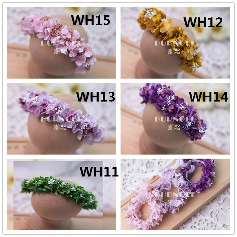 Baby Girl Headband Newborn Photography Props Flower Headbands Hair Accessories Studio Baby Photo Infant Headwear Headress