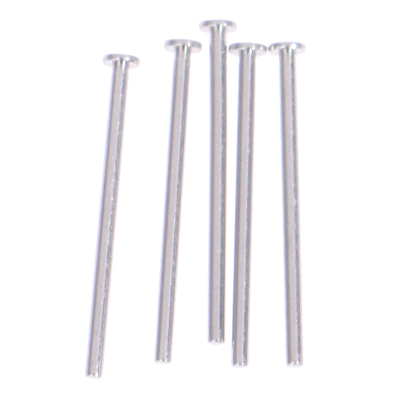 1Set 1/64 Alloy Car Wheels Axle 0.8x25mm/28mm Hollow Shaft w Nails Pin for 1:64 HW/Matchbox/Tomeca Model Cars