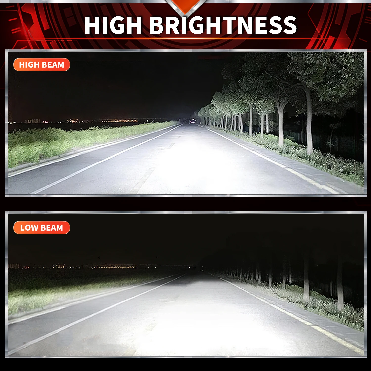 HYNBYZJ 880W H4 H7 LED Canbus 520000LM H11 H1 H3 9005 HB3 9006 HB4 H8 H9 9012 9007 9008 H13 LED Headlights Car Headlamp Bulb
