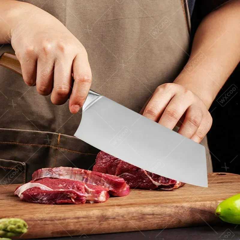 Professional Japanese Kitchen Knife Set Stainless Steel Fish Slices and Meat Chop Chefs Knife Slices Tripterygium Knives Cooking Tools X241102