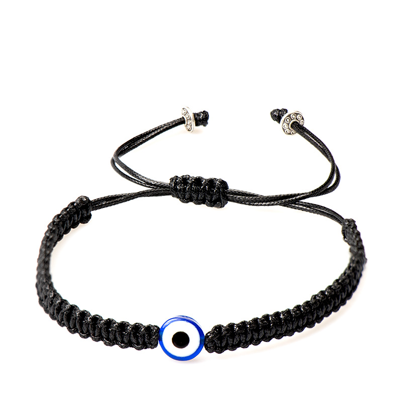 Turkish Lucky Evil Eye Rope Bracelets for Women Handmade Braided Rope Lucky Friendship Jewelry Red Bracelet Female